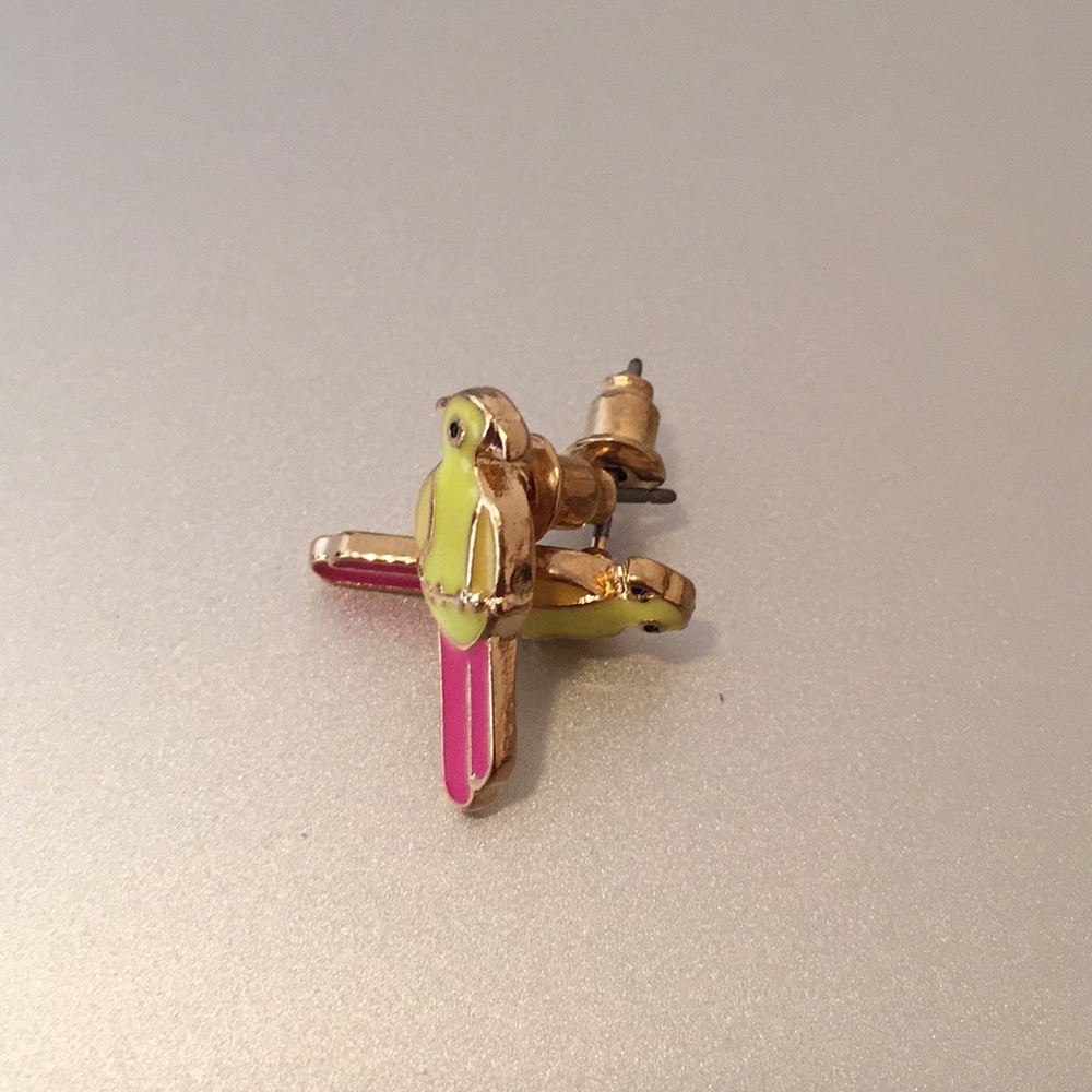 Francesca’s Parrot earrings